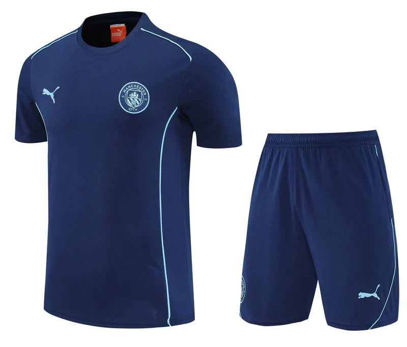 25/26 Manchester City Training Kit  – Shirt & Shorts