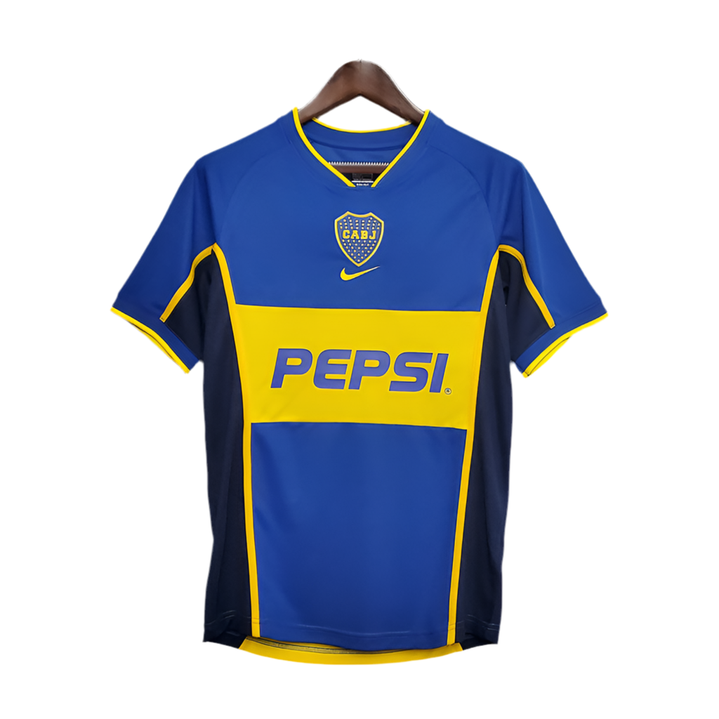 2002 Boca Juniors Retro Jersey