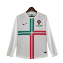 2012 Portugal Away Retro Jersey -  Long Sleeve
