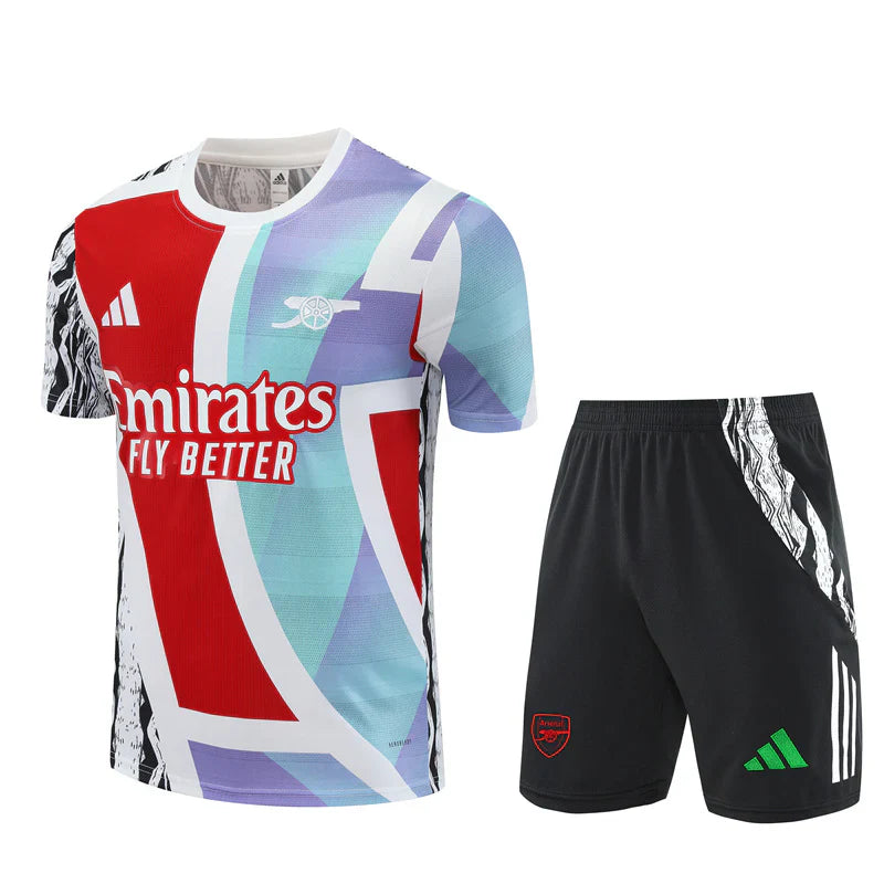 25/26 Arsenal Training Kit  – Shirt & Shorts