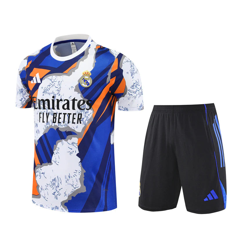 25/26 Real Madrid Training Kit  – Shirt & Shorts