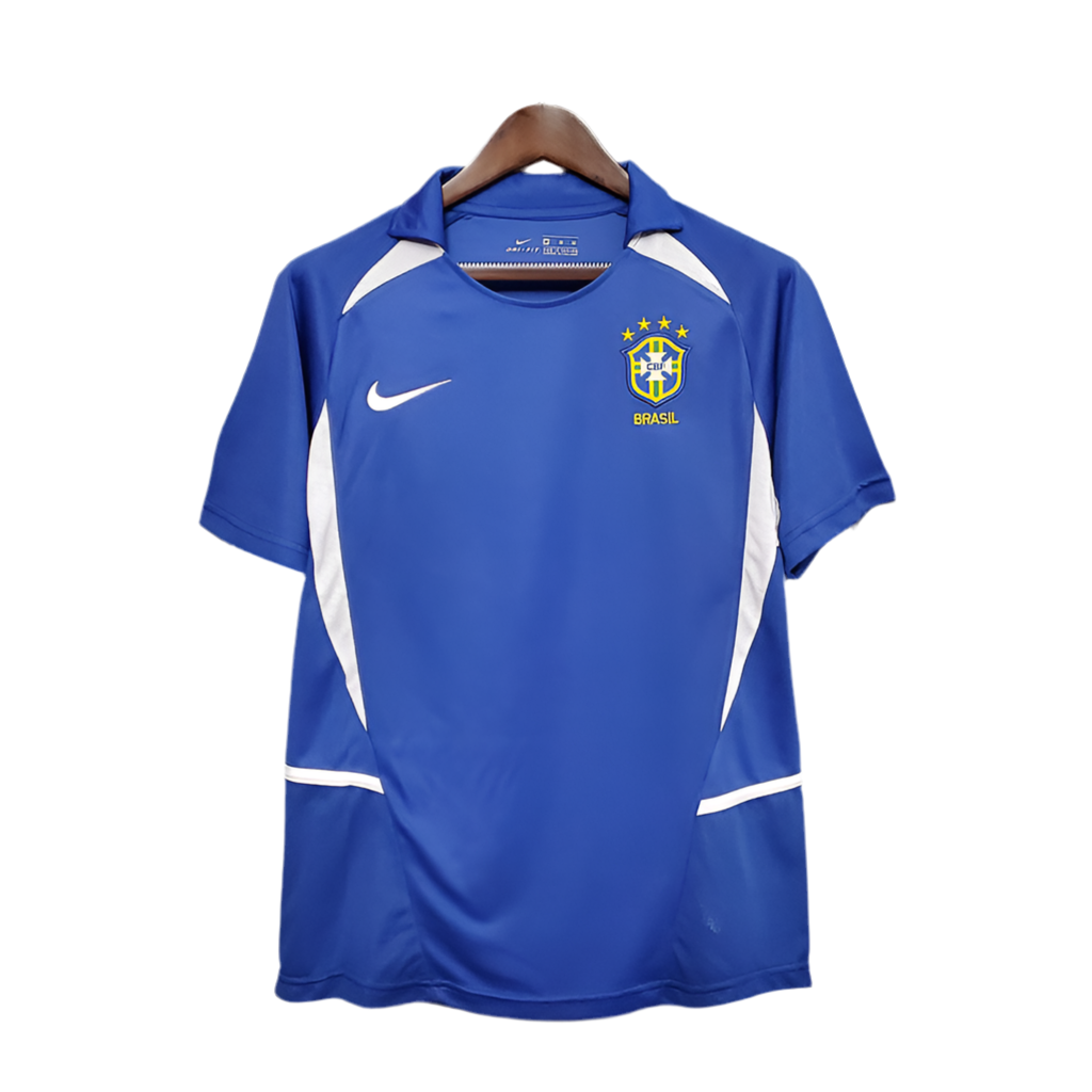 2002 Brazil Retro Jersey
