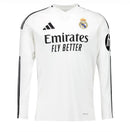 24/25 Real Madrid Home Long Sleeve Jersey