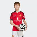 25/26 Manchester United Kids Home Kit – Shirt, Shorts & Socks