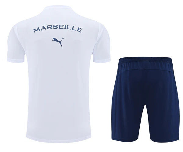25/26 Olympique de Marseille Training Kit  – Shirt & Shorts