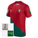 2022 Portugal Home Jersey with Patch