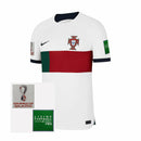 2022 Portugal Away Jersey with Patch
