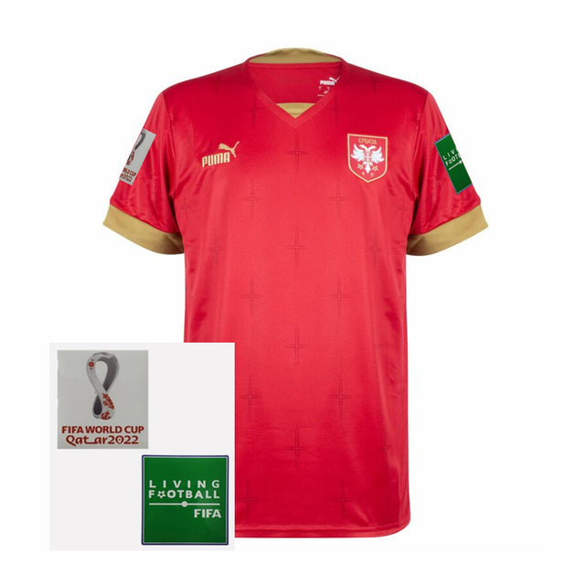 2022 Sérvia Home Jersey with Patch