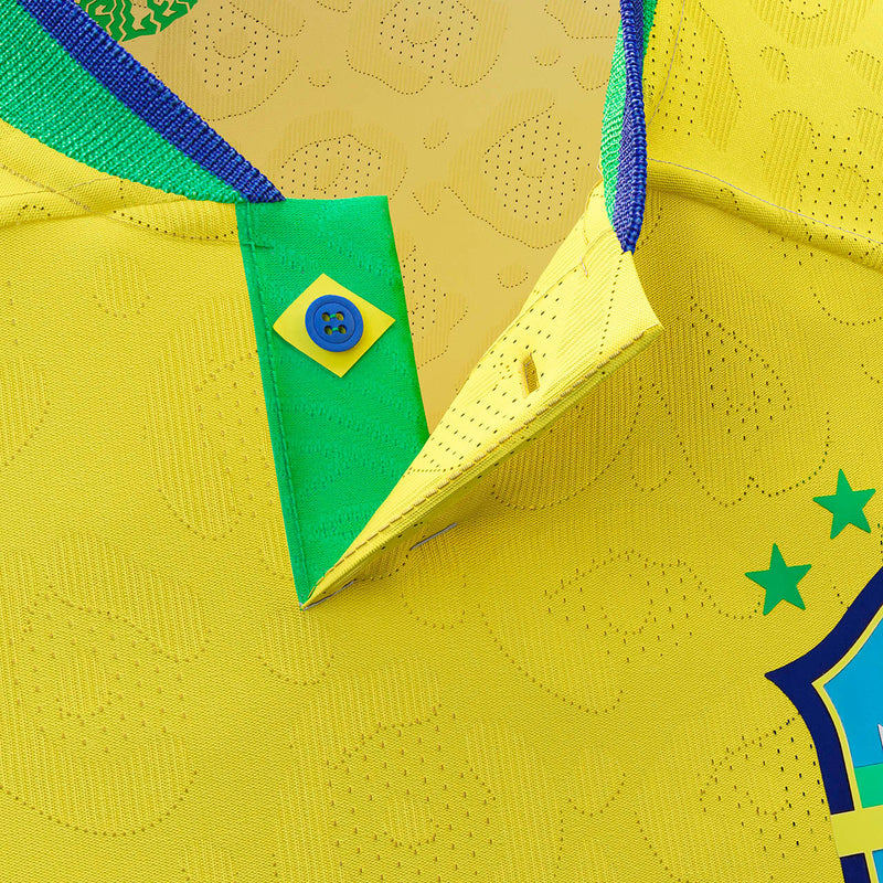 22/23 Brazil Home Jersey with Patch