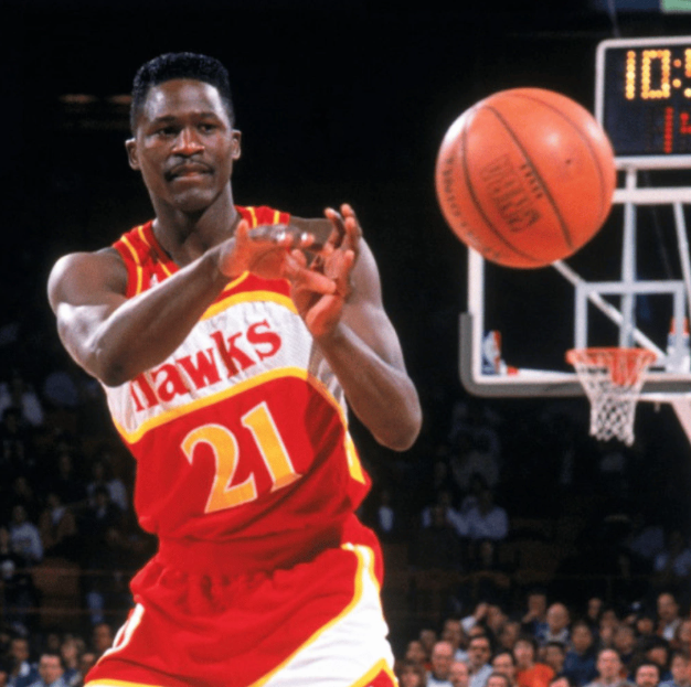 1986/87 Atlanta Hawks NBA Away Retro Tank Top