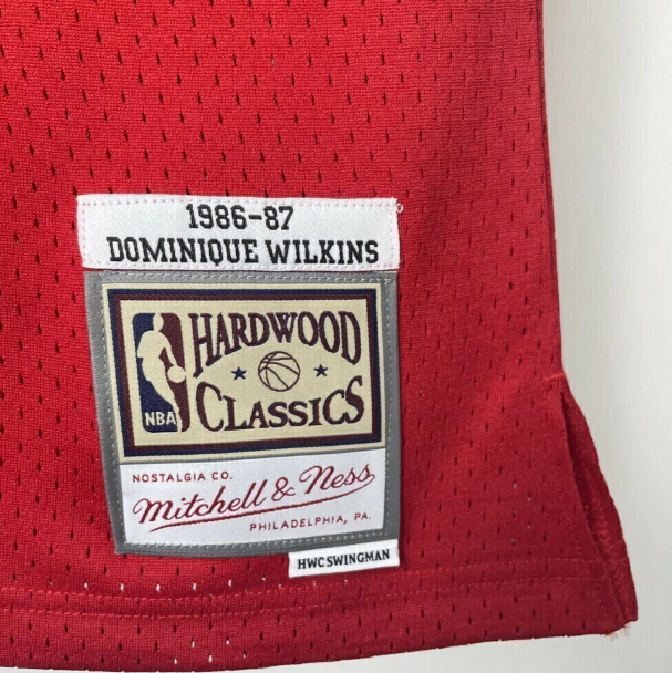 1986/87 Atlanta Hawks NBA Away Retro Tank Top