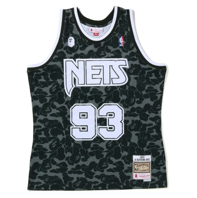 1993 Brooklyn Nets BAPE x Mitchell & Ness Tank Top