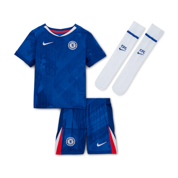 25/26 Chelsea Home Kids Kit with socks