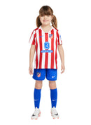 25/26 Atletico de Madrid Kids Home Kit – Shirt, Shorts & Socks