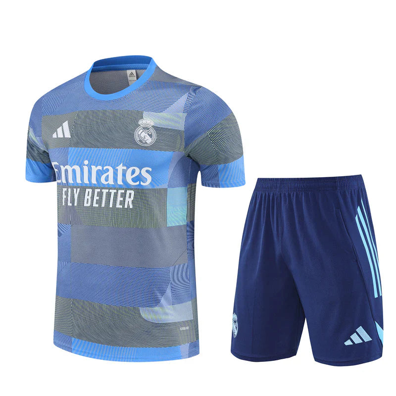25/26 Real Madrid Training Kit  – Shirt & Shorts
