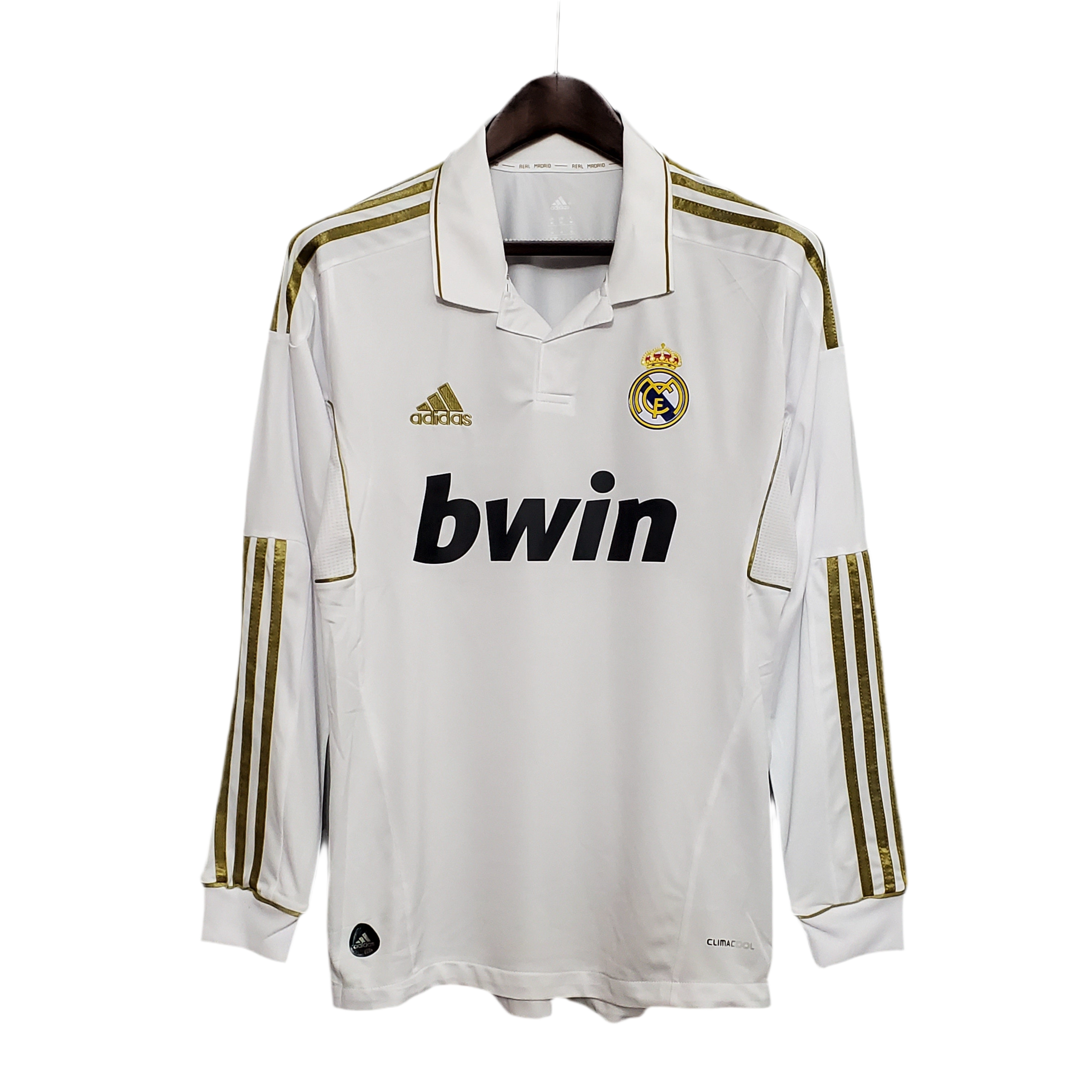 11/12 Real Madrid Retro Jersey - Long Sleeve