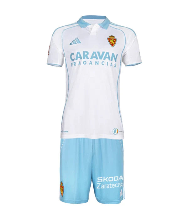 25/26 Real Zaragoza Home Kids Kit