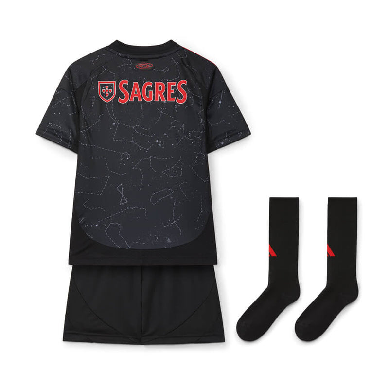 24/25 Benfica Kids Away Kit with Socks