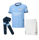24/25 Manchester City Kids Home Kit with Socks