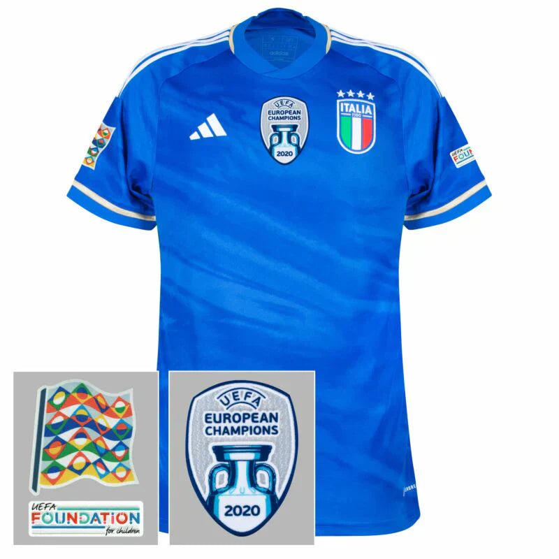 23/24 Italy Home Jersey with Patch