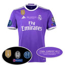 16/17 Real Madrid Away Vintage Jersey with Patch