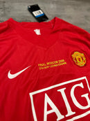 07/08 Manchester United Retro Long Sleeve Jersey