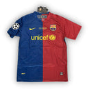 08/09 Barcelona Retro jersey with Patch UEFA