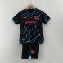 23/24 Manchester City Third Kids Kit