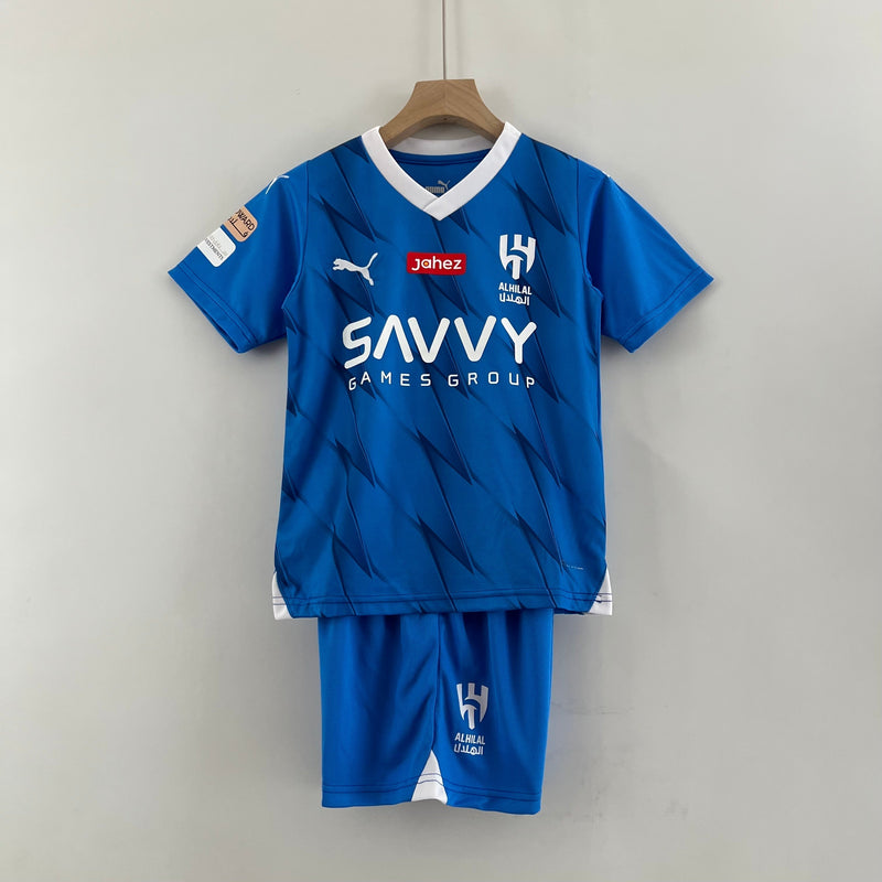 23/24 Al-Hilal Home Kids Kit