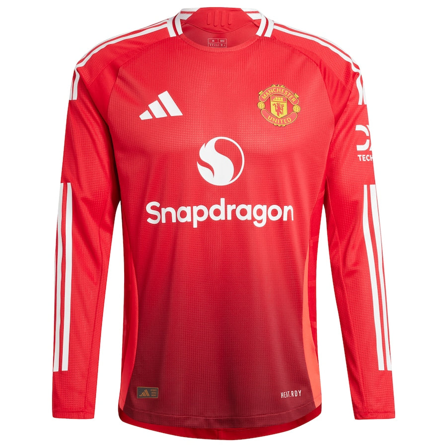 24/25 Manchester United Home Long Sleeve Jersey
