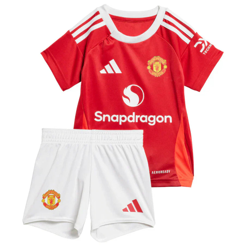 24/25 Manchester United Kids Home Kit