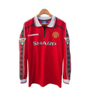 98/99 Manchester United  Retro Long Sleeve Jersey