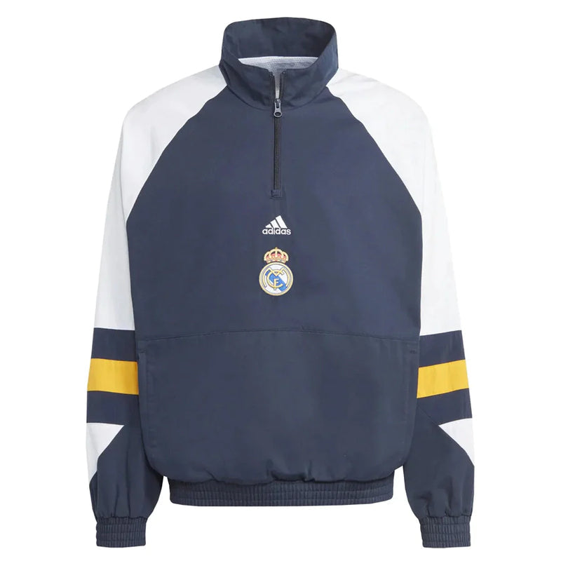 23/24 Real Madrid Windbreaker – Retro Icons Edition