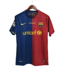 08/09 Barcelona Retro jersey with Patch UEFA