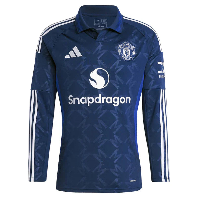 24/25 Manchester United Away Long Sleeve Jersey