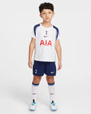 25/26 Tottenham Hotspur Kids Home Kit – Shirt, Shorts & Socks
