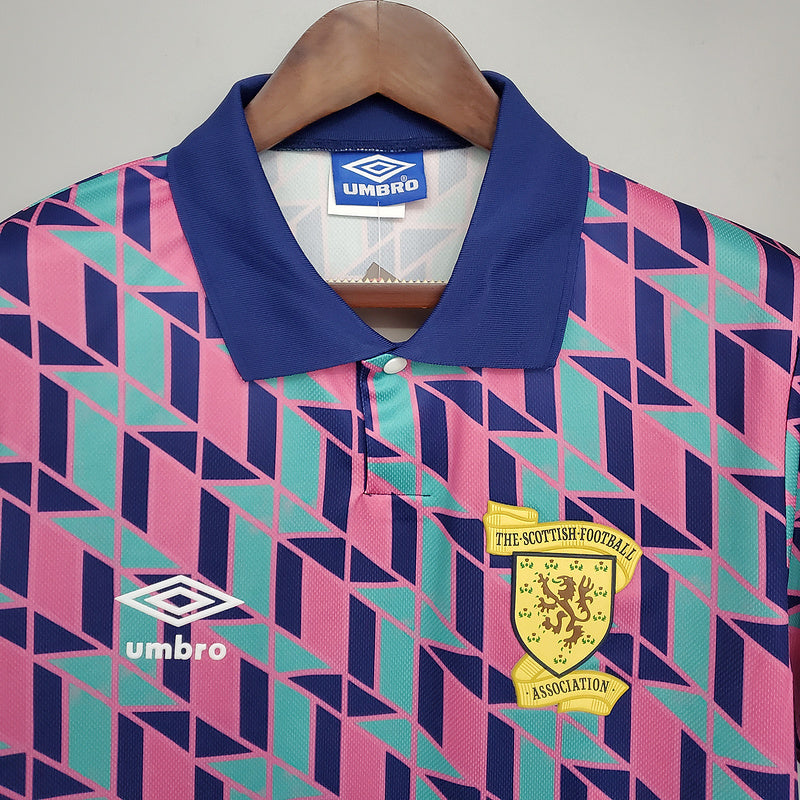 88/89 Escócia Retro Jersey