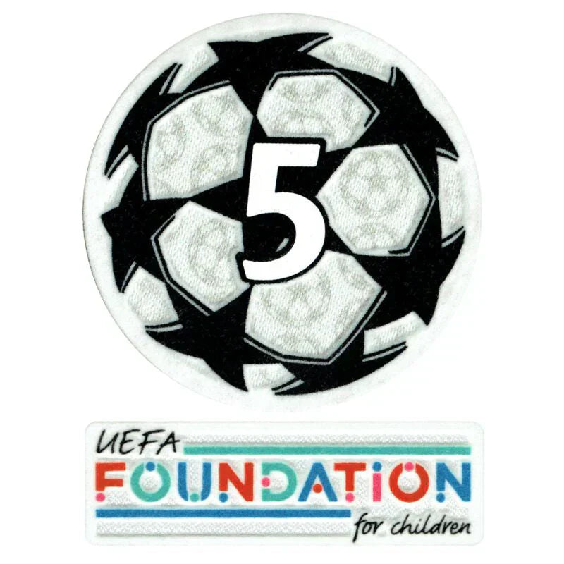 21/22 UCL 5-Time Champion Starball + UEFA Foundation Patch Pack
