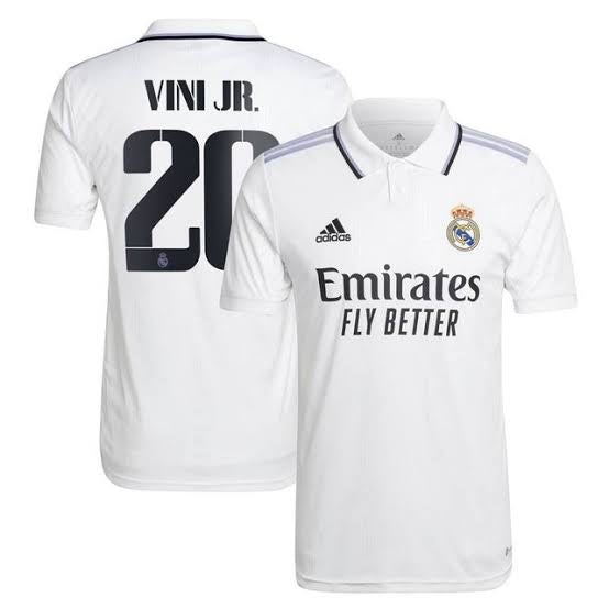 22/23 Real Madrid Home Jersey - VINI JR #20