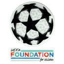 21-23 UCL Starball Patch + UEFA Foundation Emblem Set