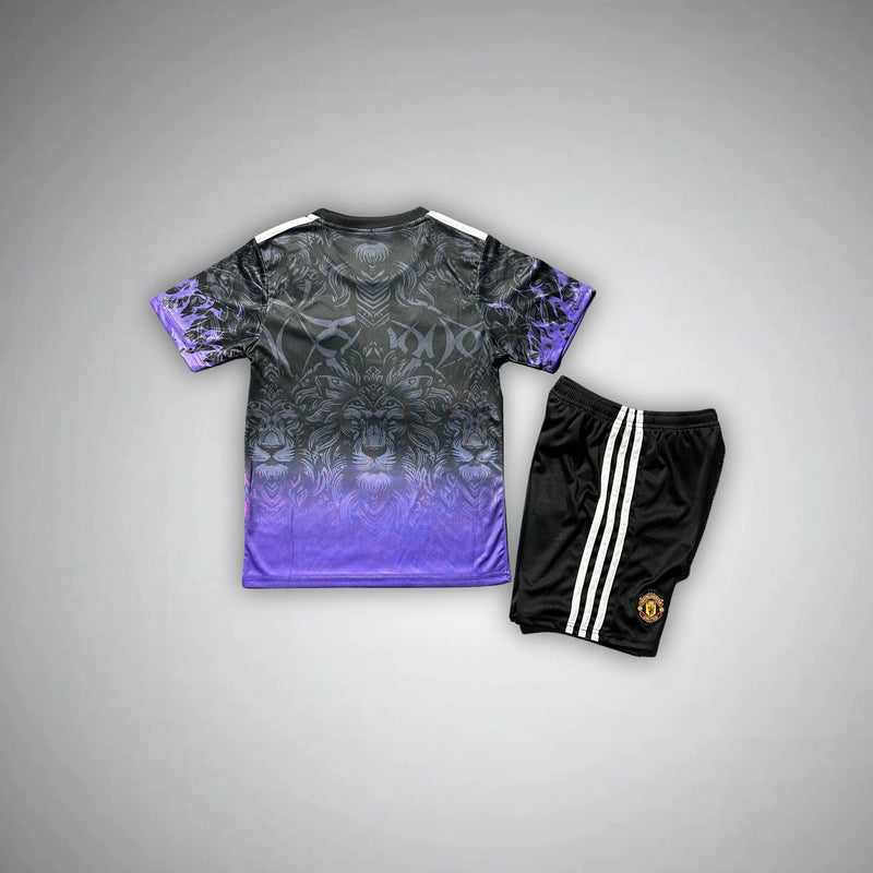 24/25 Manchester United  Lion Kids Kit – Shirt & Shorts